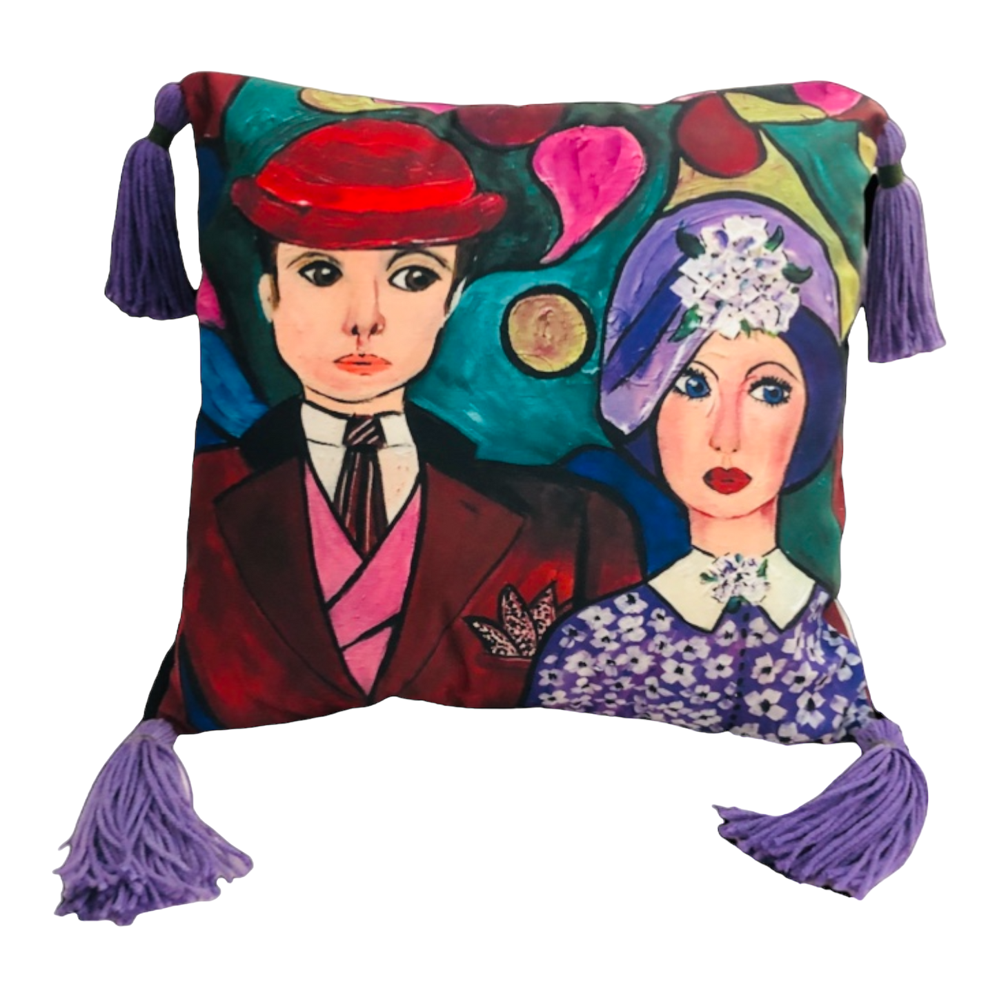 Arthur and Martha - Throw Pillow