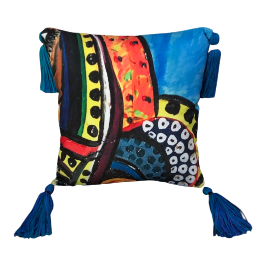 Exotic Print - Throw Pillow