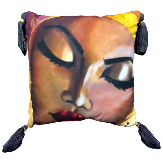 Golden Buddha - Throw Pillow