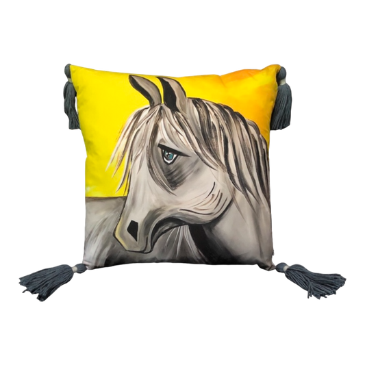 Hi Ho Silver Horse - Throw Pillow