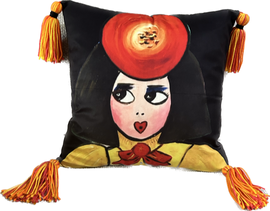 Mademoiselle - Throw Pillow