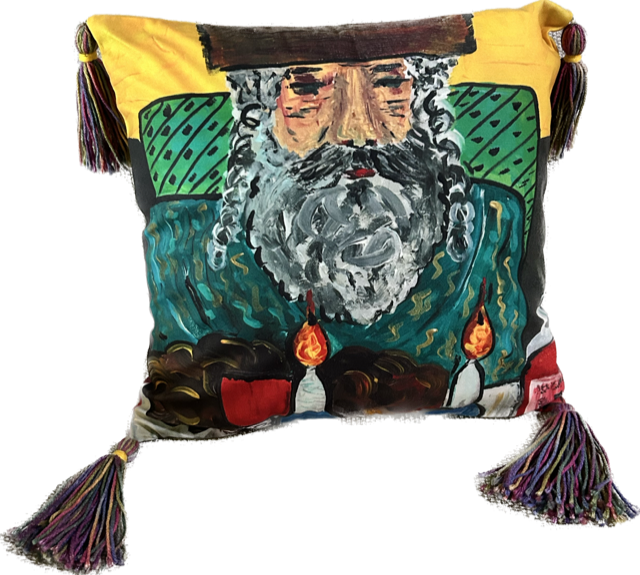 Rabbi - Throw Pillow