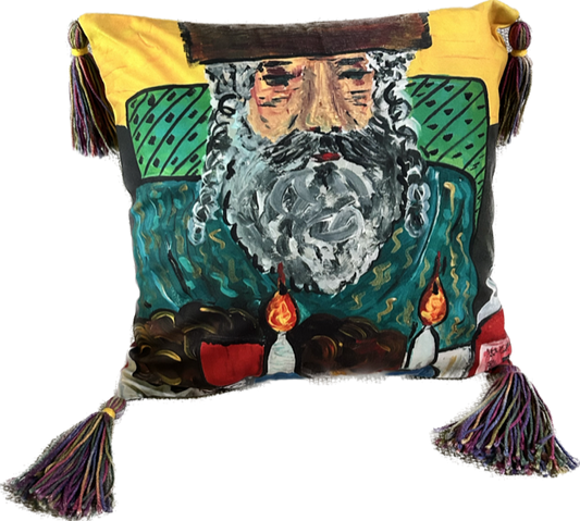 Rabbi - Throw Pillow