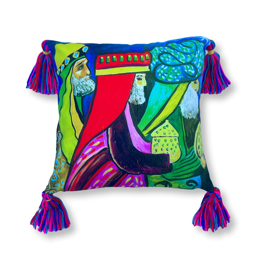 Three wise man - Throw Pillow