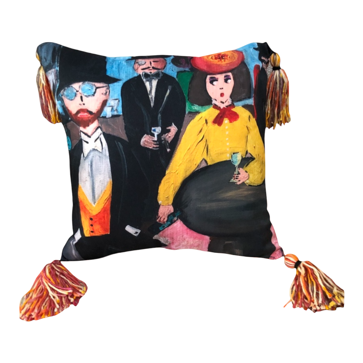 Pick a Pocket - Throw Pillow