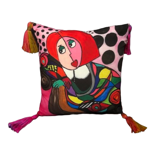 Polkadot Dreams - Throw Pillow