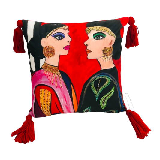 Sari Sari - Throw Pillow