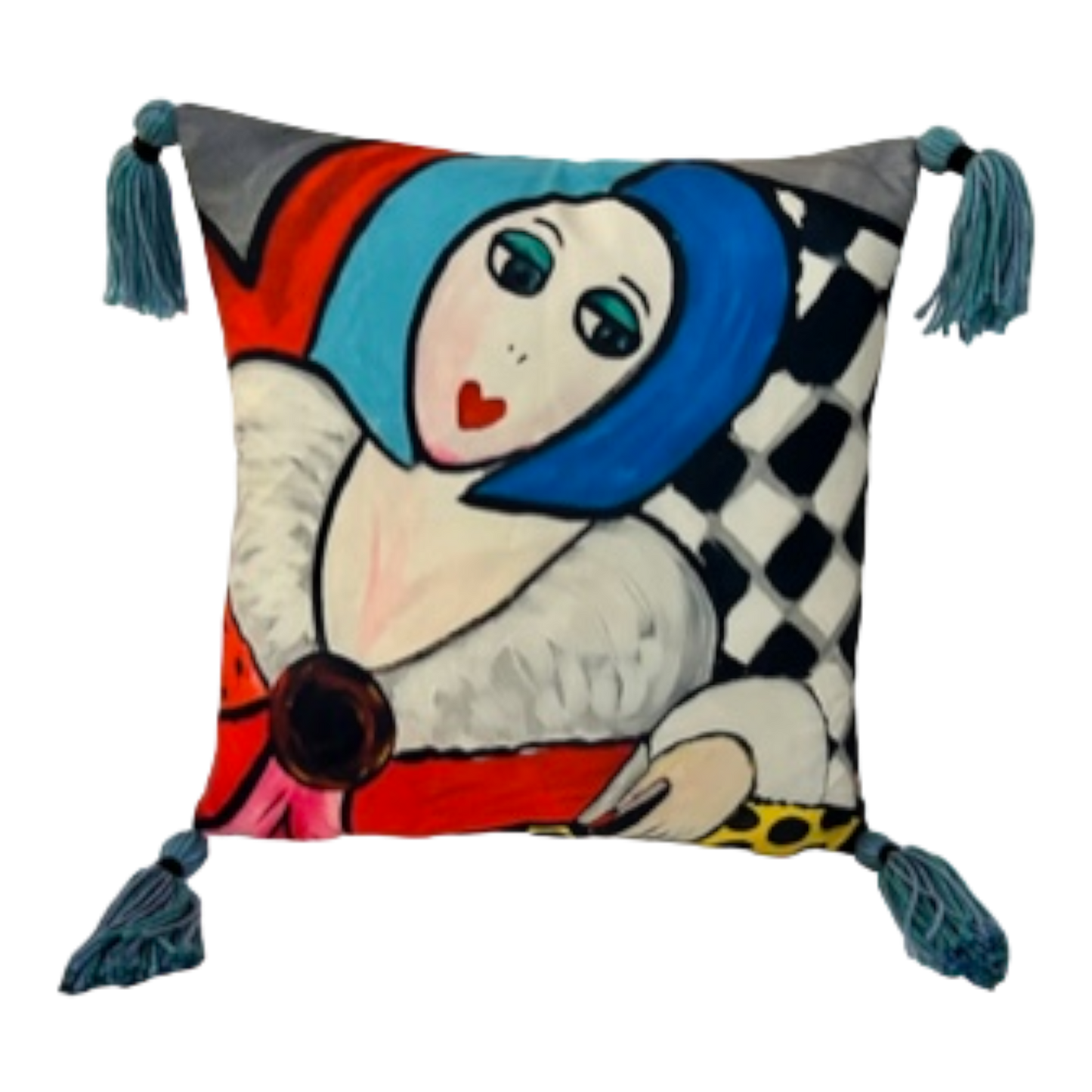 The Look - Throw Pillow