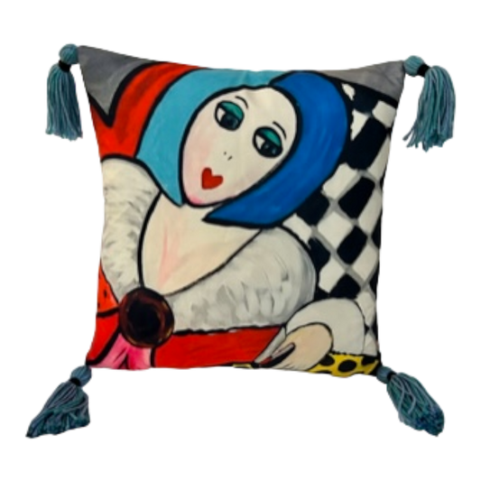 The Look - Throw Pillow