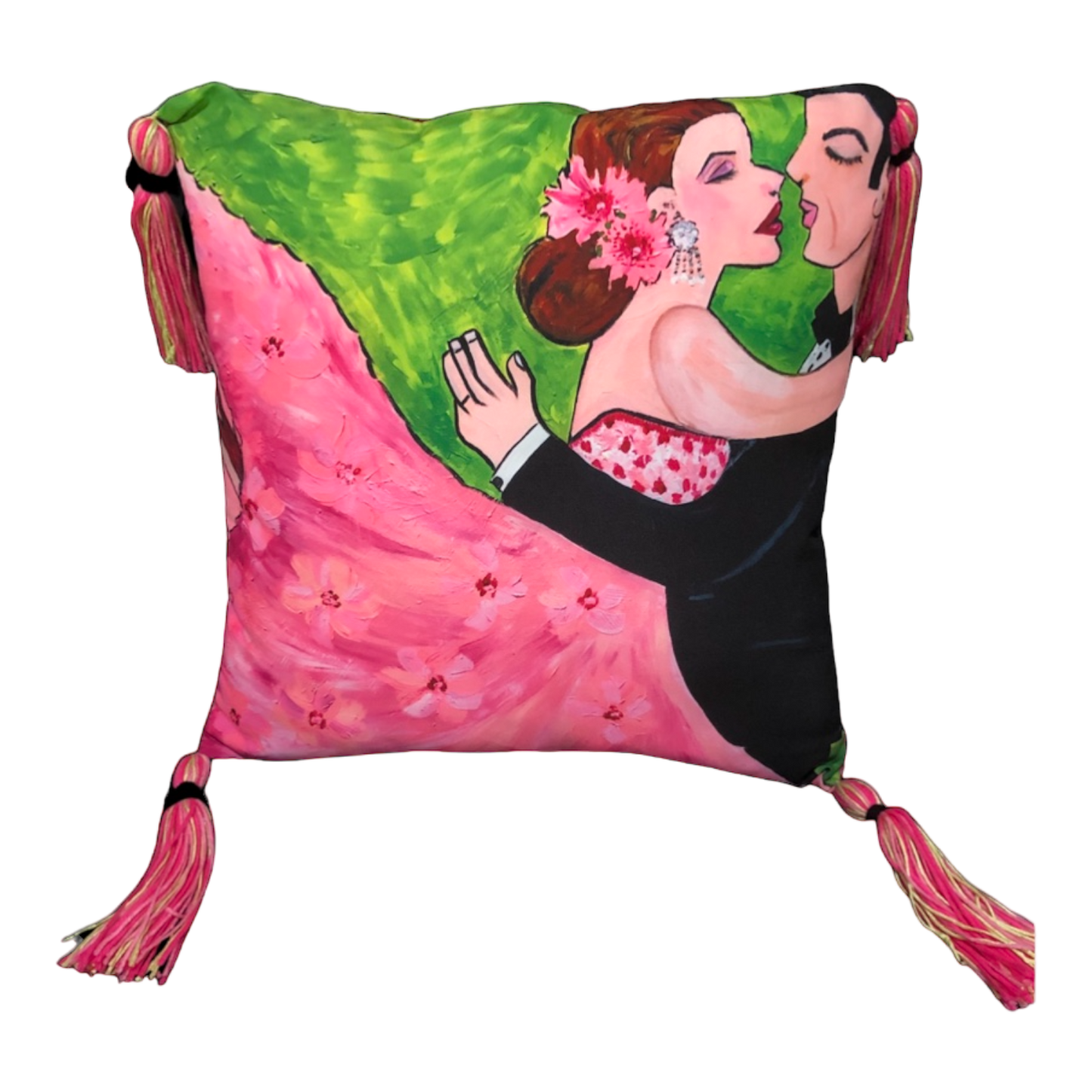 Why Dance, Let's Kiss - Throw Pillow