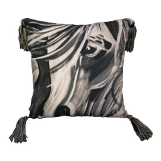 Wild Again Horse - Throw Pillow